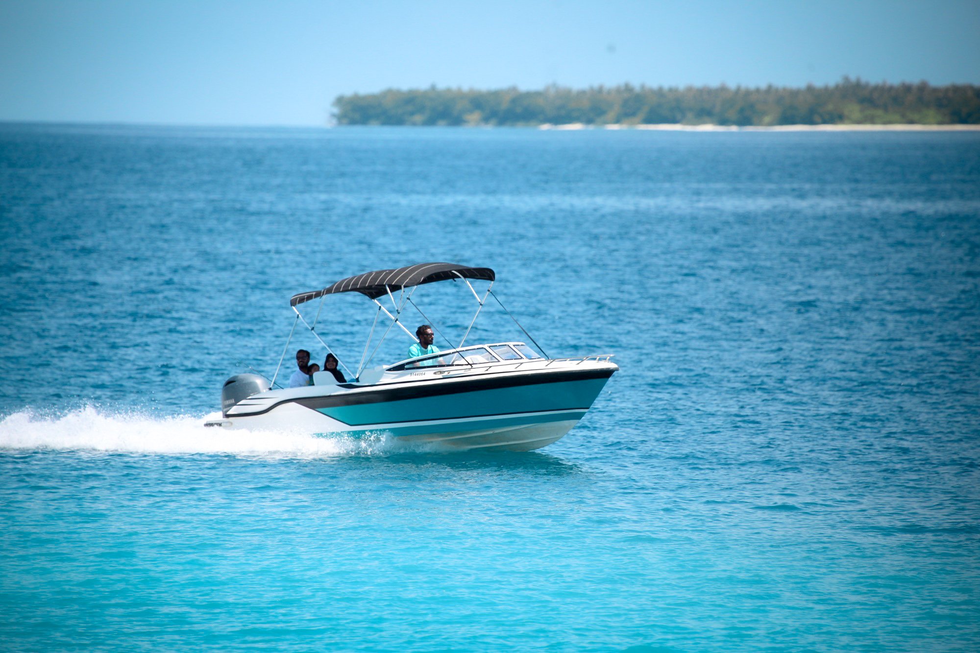 Maldivian speedboat